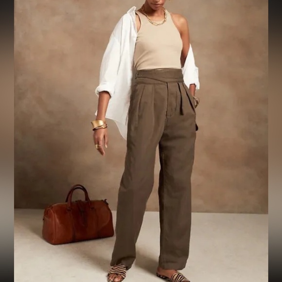 Banana Republic HERITAGE EXPLORER Cargo Utility Pants Size 6 - Picture 2 of 10